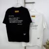 6930f7806e68136f4d9b4208 LOUISVUITTON Graffiti Print Logo Round-Neck Short-Sleeve T-Shirt Unisex Casual Loose Fit