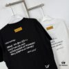 6930f7866e68136f4d9b420b LOUISVUITTON Graffiti Print Logo Round-Neck Short-Sleeve T-Shirt Unisex Casual Loose Fit
