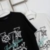 6930f78d6e68136f4d9b420f LOUISVUITTON Classic Parody Graffiti Print Logo Round Neck Short Sleeve T-Shirt Unisex Casual Loose Fit