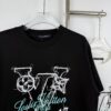 6930f78f6e68136f4d9b4211 LOUISVUITTON Classic Parody Graffiti Print Logo Round Neck Short Sleeve T-Shirt Unisex Casual Loose Fit