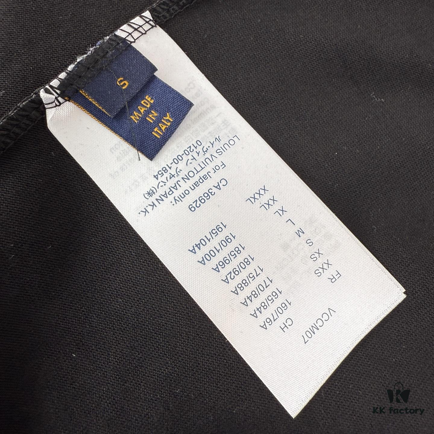 6930f7966e68136f4d9b4217 LOUISVUITTON Classic Parody Graffiti Print Logo Round Neck Short Sleeve T-Shirt Unisex Casual Loose Fit