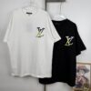 6930f7a96e68136f4d9b4226 Louis Vuitton 24SS Runway Exclusive LV Logo Hand-Drawn Graffiti Digital Print Crew Neck Short Sleeve T-Shirt
