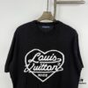 6930f7b76e68136f4d9b4232 New Louis Vuitton LV 2023 Spring Heart Knit Short-Sleeve Unisex by lvXnigo Collaboration