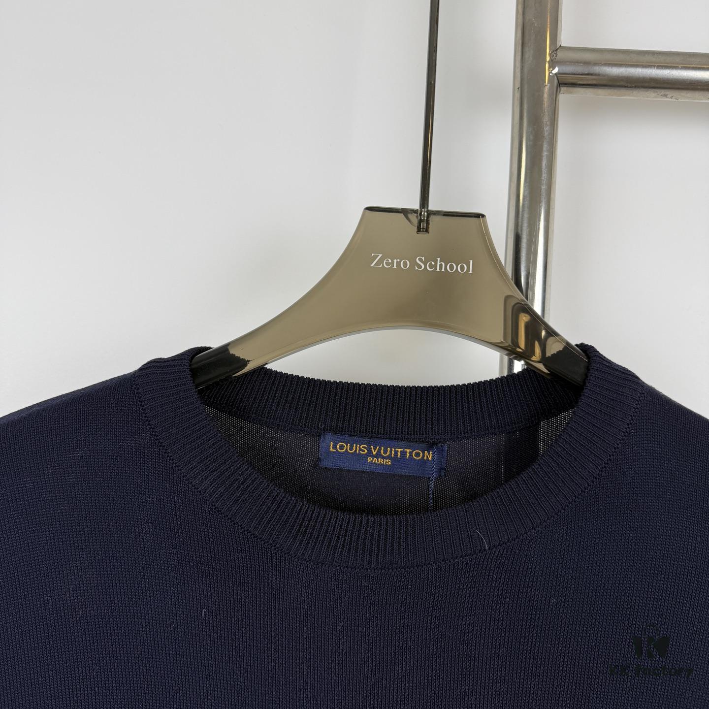 6930f7bd6e68136f4d9b4239 New Louis Vuitton LV 2023 Spring Heart Knit Short-Sleeve Unisex by lvXnigo Collaboration