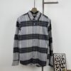 6930f7d06e68136f4d9b424c Louis Vuitton LV Plaid Letter Flannel Shirt Jacket
