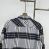 6930f7d36e68136f4d9b424f Louis Vuitton LV Plaid Letter Flannel Shirt Jacket