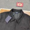 6930f7e26e68136f4d9b425e New Arrival 1V Louis 24FW Autumn/Winter Imported Suede Velvet Textured Fashion Notch Collar Jacket