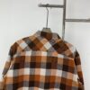 6930f8256e68136f4d9b4299 Louis Vuitton 24FW Orange Checkered Jacquard Flannel Shirt