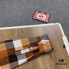 6930f8276e68136f4d9b429c Louis Vuitton 24FW Orange Checkered Jacquard Flannel Shirt