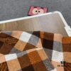 6930f8276e68136f4d9b429d Louis Vuitton 24FW Orange Checkered Jacquard Flannel Shirt