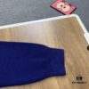 New LV Louis Vuitton Gradient Jacquard All-Over Logo Crew Neck Sweater Unisex