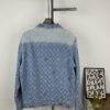 6930f8826e68136f4d9b42ff New LV Louis Vuitton 1V 24FW Tyler Collaboration Monogram Colorful Embroidered Denim Jacket Unisex