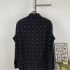 6930f8836e68136f4d9b4301 New Louis Vuitton 24SS Flocked Letter All-Over Mosaic Check Jacquard Shirt Jacket Unisex