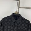 6930f8866e68136f4d9b4305 New Louis Vuitton 24SS Flocked Letter All-Over Mosaic Check Jacquard Shirt Jacket Unisex