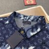 6930f88d6e68136f4d9b430c New Louis Vuitton x Yayoi Kusama Letter Combination Floral Print Bleached Seagrass Logo All-Over Denim Jacket and Pants Set