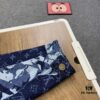 6930f88f6e68136f4d9b4310 New Louis Vuitton x Yayoi Kusama Letter Combination Floral Print Bleached Seagrass Logo All-Over Denim Jacket and Pants Set
