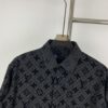 6930f8916e68136f4d9b4313 New Louis Vuitton 24SS Flocked Full-Print Checkered Jacquard Shirt Jacket Unisex