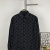 6930f8926e68136f4d9b4314 New Louis Vuitton 24SS Flocked Full-Print Checkered Jacquard Shirt Jacket Unisex