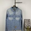 6930f8966e68136f4d9b4318 New LV Louis Vuitton 1V 24FW Tyler Collaboration Monogram Colorful Embroidered Denim Jacket Unisex