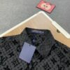 6930f8a06e68136f4d9b4327 New Louis Vuitton 24SS Flocked Full-Print Checkered Jacquard Shirt Jacket Unisex