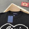 New LV Navy Blue Love Sweater with 15% Wool, Soft and Comfortable for Direct Wear! Premium High-End Version! Excellent Warmth and Quality!