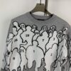 6930f8b36e68136f4d9b4342 Louis Vuitton 1V Designer Portrait Silhouette Crew Neck Pullover Sweater