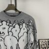 6930f8b46e68136f4d9b4343 Louis Vuitton 1V Designer Portrait Silhouette Crew Neck Pullover Sweater