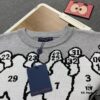 6930f8b56e68136f4d9b4346 Louis Vuitton 1V Designer Portrait Silhouette Crew Neck Pullover Sweater