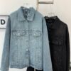 6930f8c76e68136f4d9b435f New Louis Vuitton LV FW Starry Sky Rhinestone Embroidered Distressed Denim Jacket for Men and Women