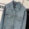 6930f8c96e68136f4d9b4360 New Louis Vuitton LV FW Starry Sky Rhinestone Embroidered Distressed Denim Jacket for Men and Women
