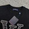 6930f8d16e68136f4d9b4369 New Louis Vuitton Embroidered Logo Short Sleeve T-Shirt with Knitted Collar, Unisex Oversized Fit