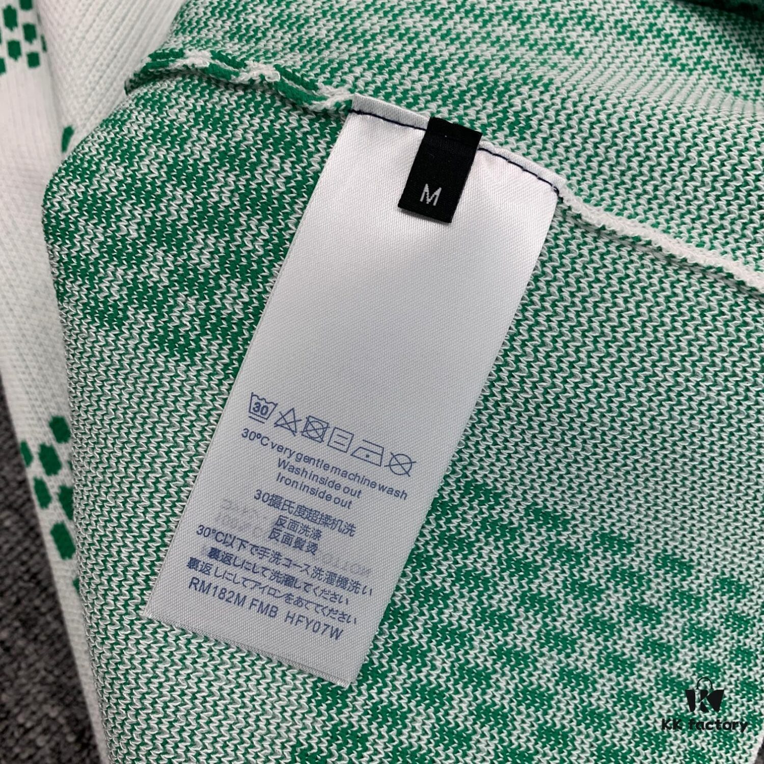 6930f8dc6e68136f4d9b4376 New Louis Vuitton Plaid Green Checkerboard Short Sleeve Unisex T-Shirt