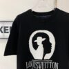 6930f9026e68136f4d9b43a3 New Louis Vuitton Unisex Black and White Portrait Knit Short Sleeve T-Shirt