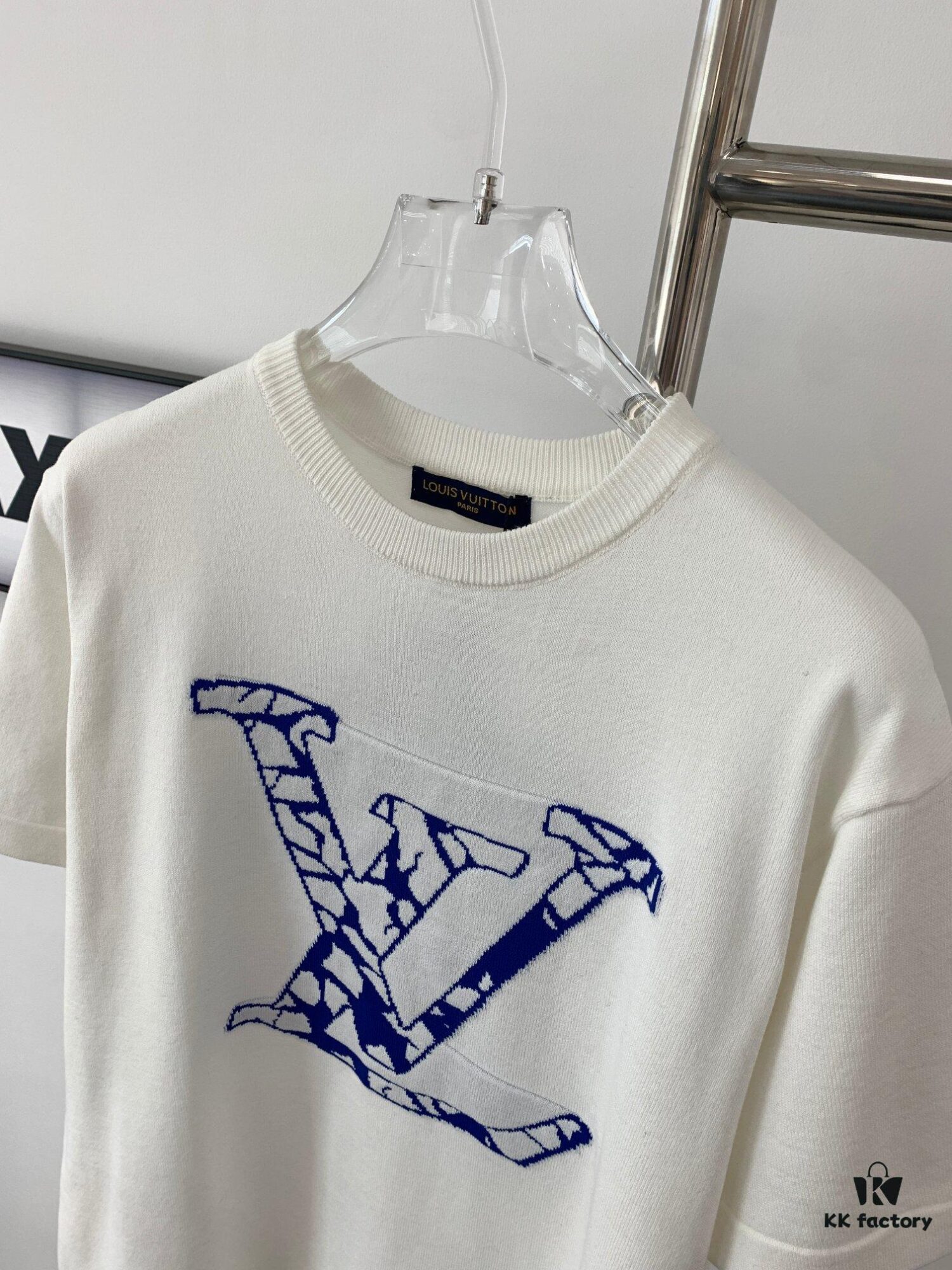 6930f9126e68136f4d9b43b5 New LV Louis Vuitton 2023FW Ski Collection Jacquard Crew Neck Short Sleeve T-Shirt