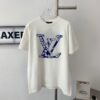 6930f9146e68136f4d9b43ba New LV Louis Vuitton 2023FW Ski Collection Jacquard Crew Neck Short Sleeve T-Shirt