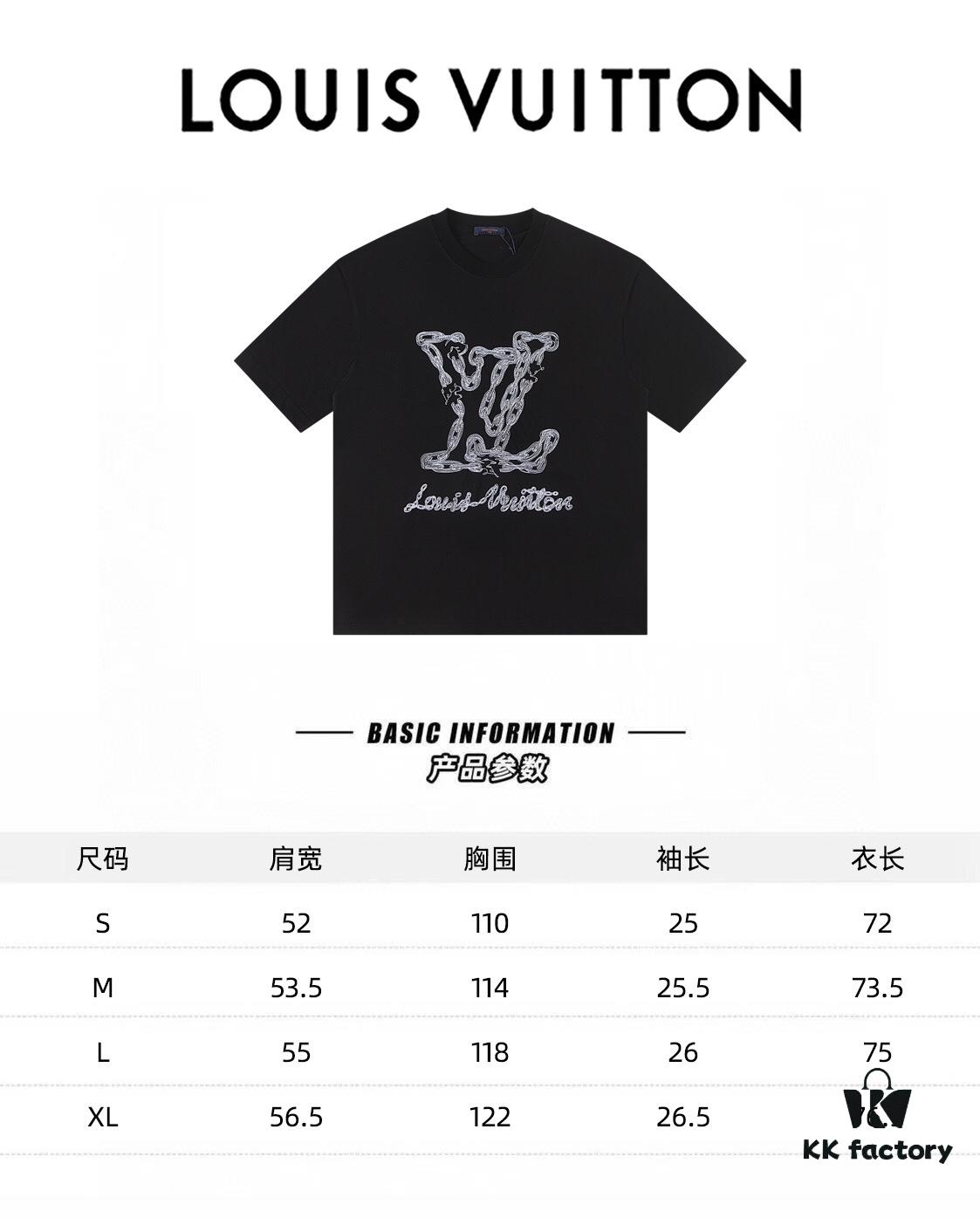 Louis Vuitton 2025 Latest Short Sleeve T-Shirt
