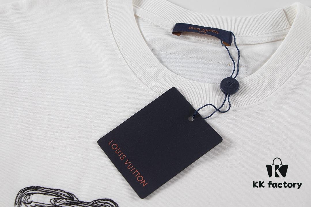 Louis Vuitton 2025 Latest Short Sleeve T-Shirt