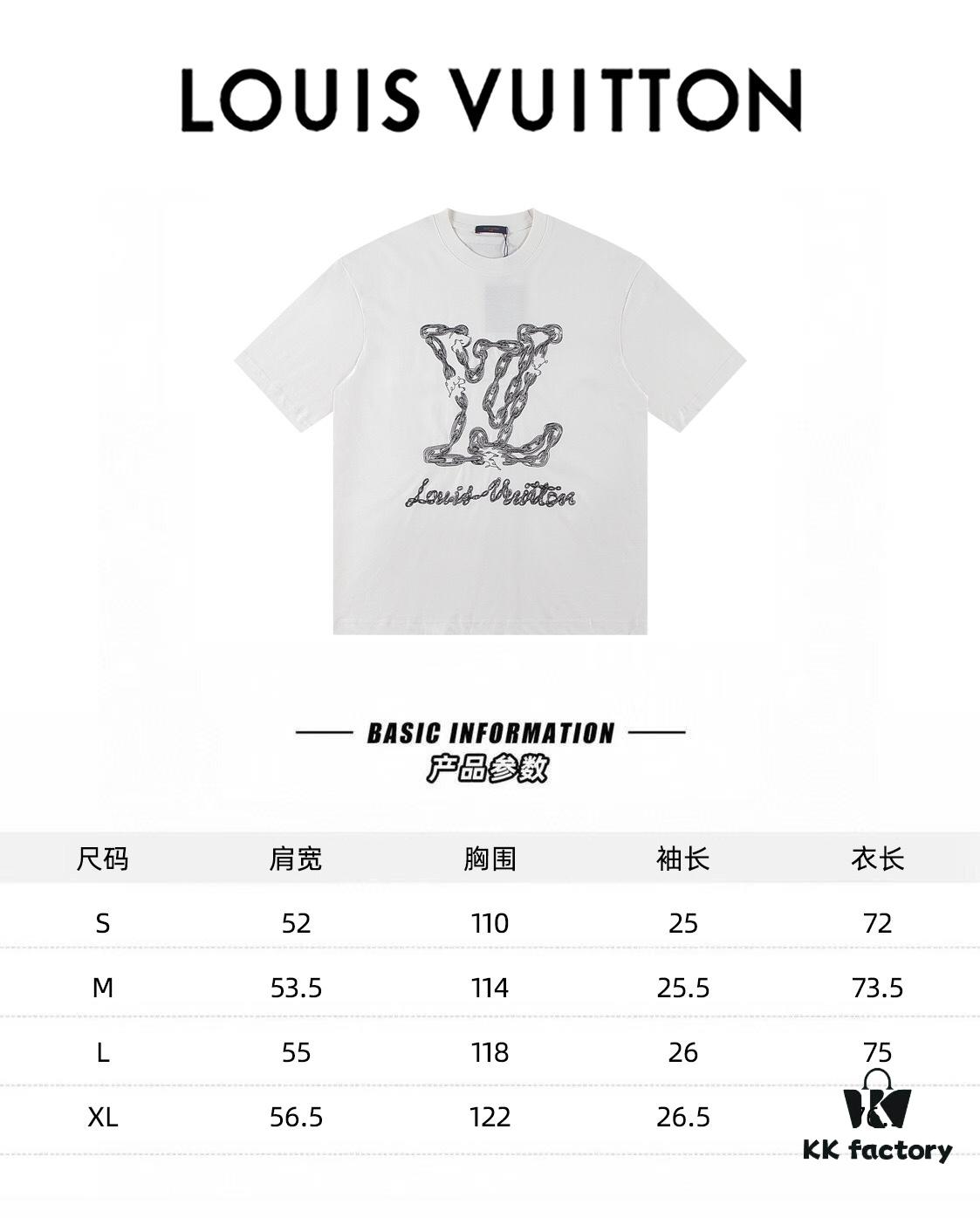 Louis Vuitton 2025 Latest Short Sleeve T-Shirt