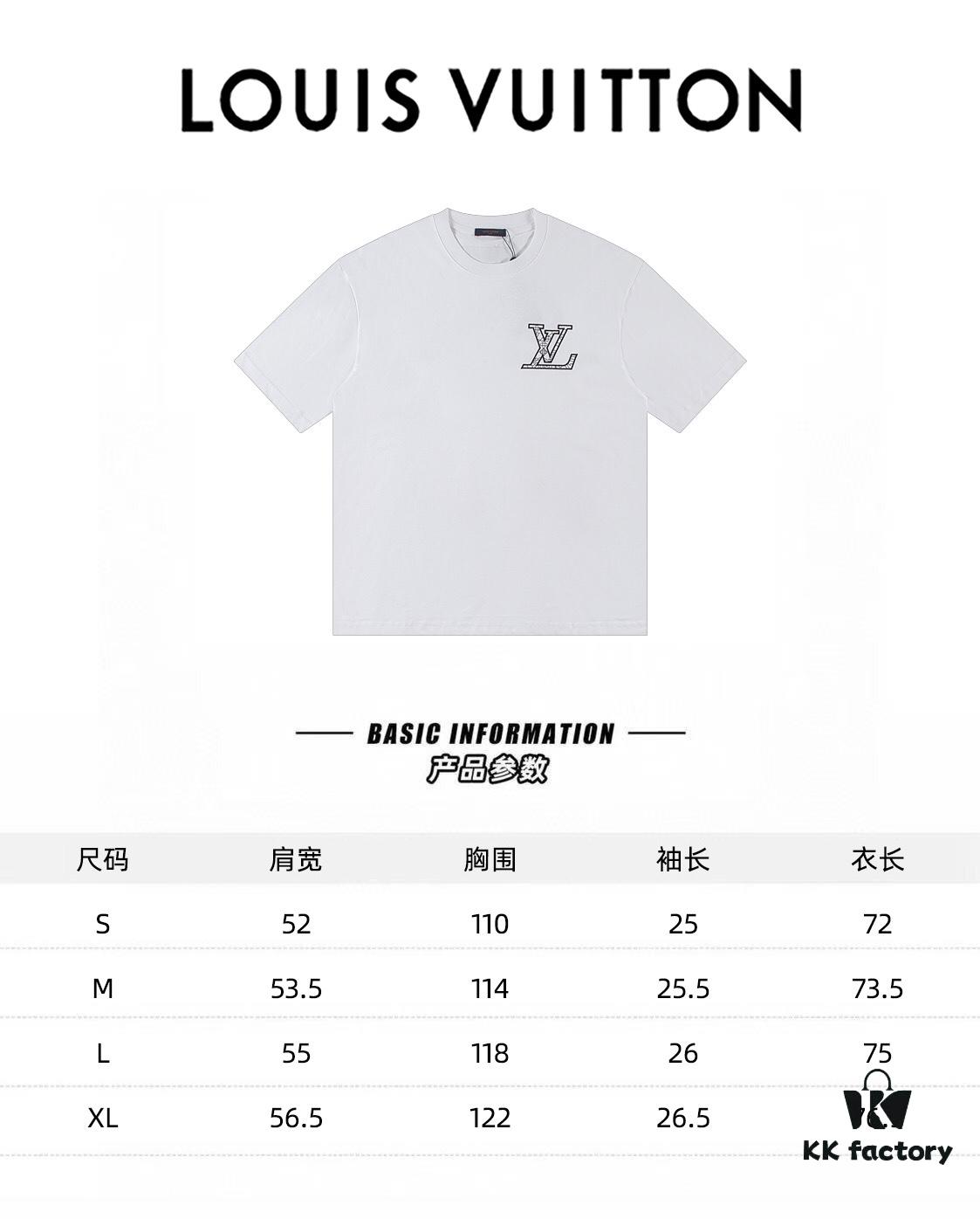 Louis Vuitton 2025 Latest Short Sleeve T-Shirt