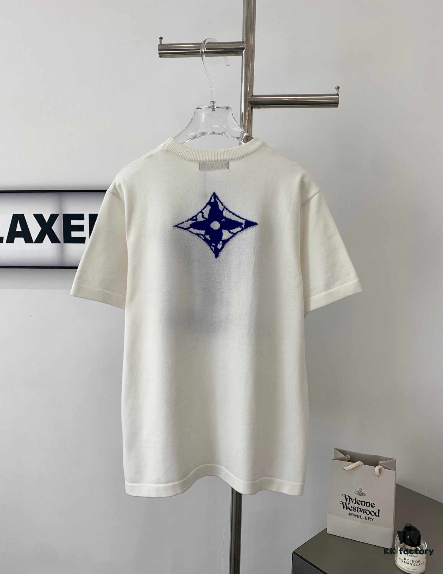 6930f98e6e68136f4d9b4458 New LV Louis Vuitton 2023FW Ski Collection Jacquard Crew Neck Short Sleeve T-Shirt