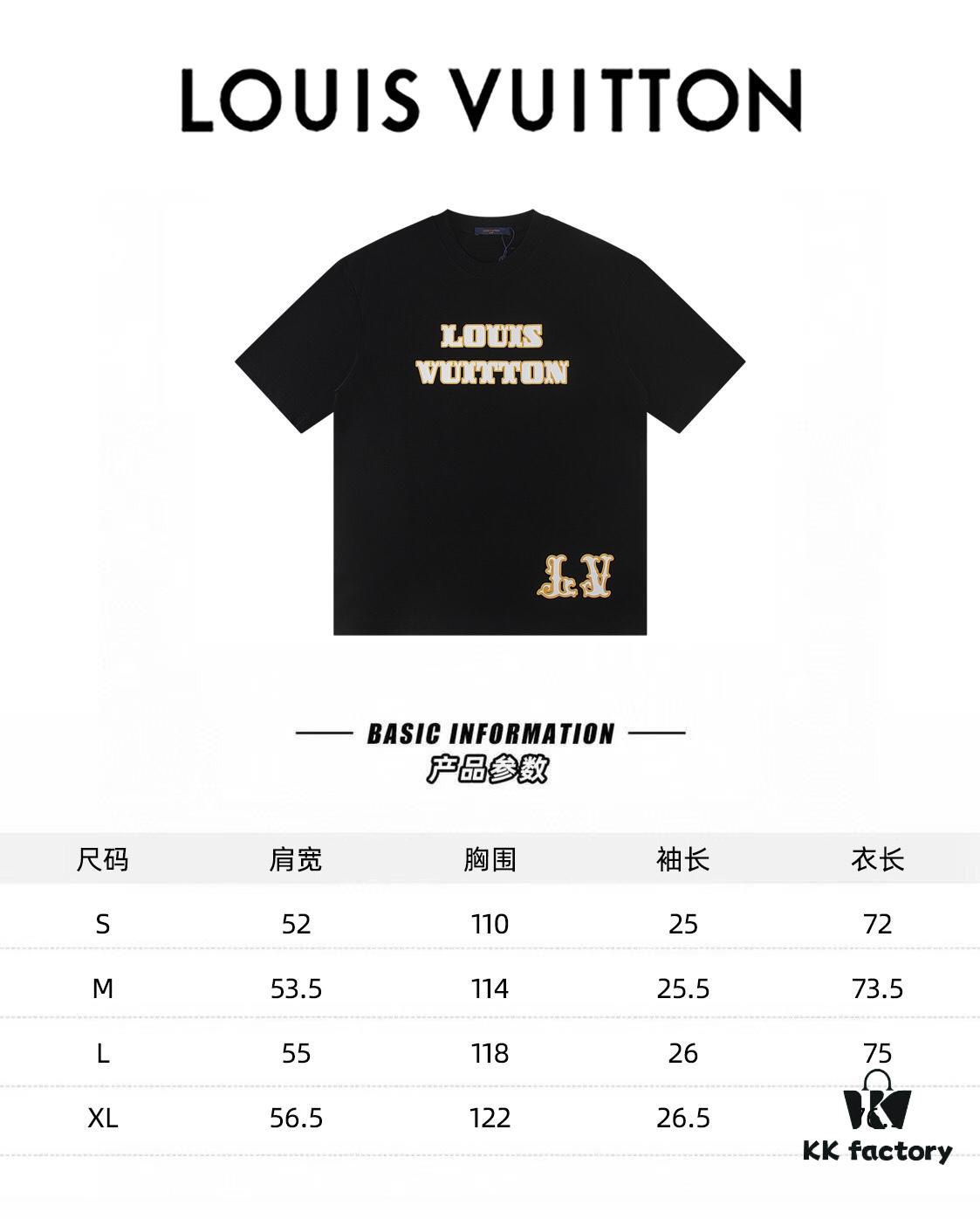 Louis Vuitton 2025 Latest Short Sleeve T-Shirt