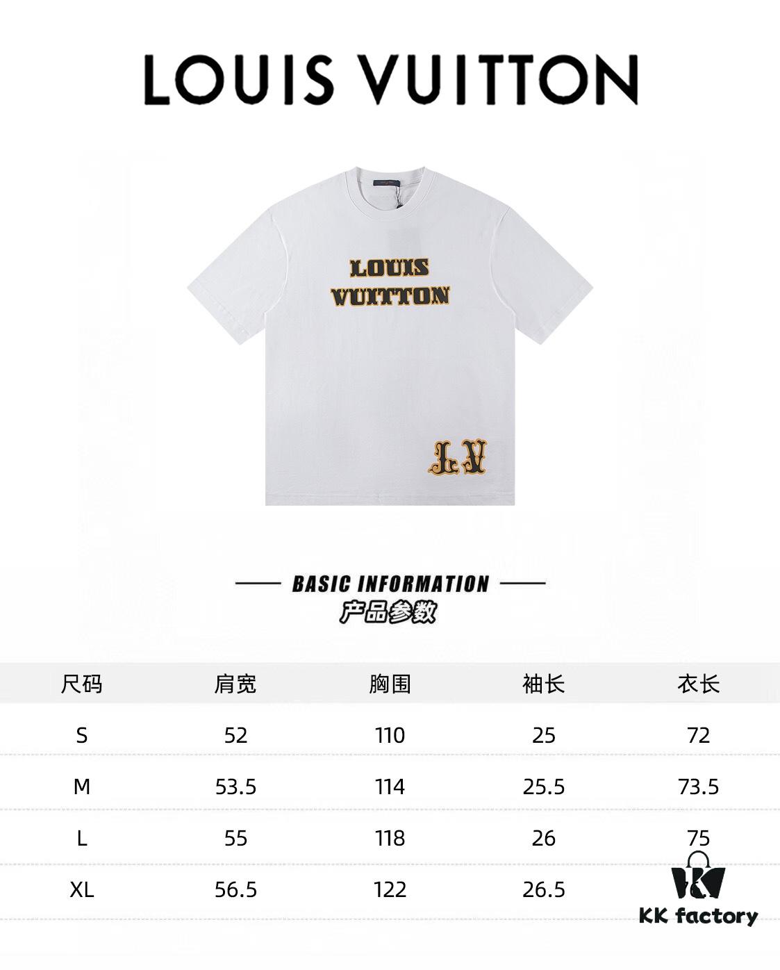 Louis Vuitton 2025 Latest Short Sleeve T-Shirt
