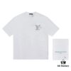 Louis Vuitto 2025 Latest Short Sleeve T-Shirt with Rhinestone Embellishment