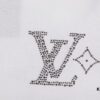 Louis Vuitto 2025 Latest Short Sleeve T-Shirt with Rhinestone Embellishment