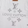 Louis Vuitto 2025 Latest Short Sleeve T-Shirt with Rhinestone Embellishment