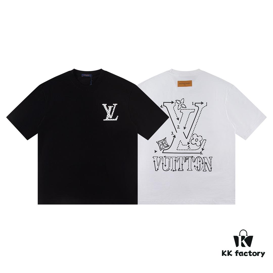 Louis Vuitton 2025 Latest Short Sleeve T-Shirt