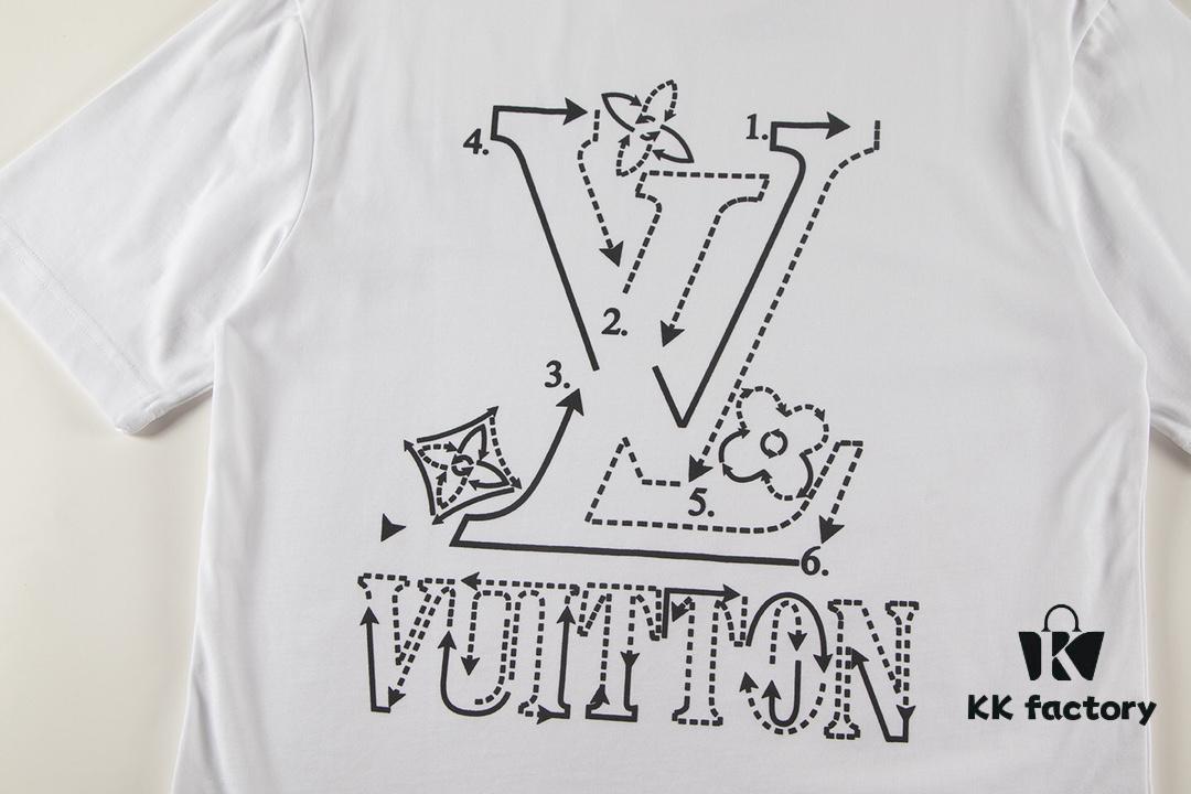 Louis Vuitton 2025 Latest Short Sleeve T-Shirt
