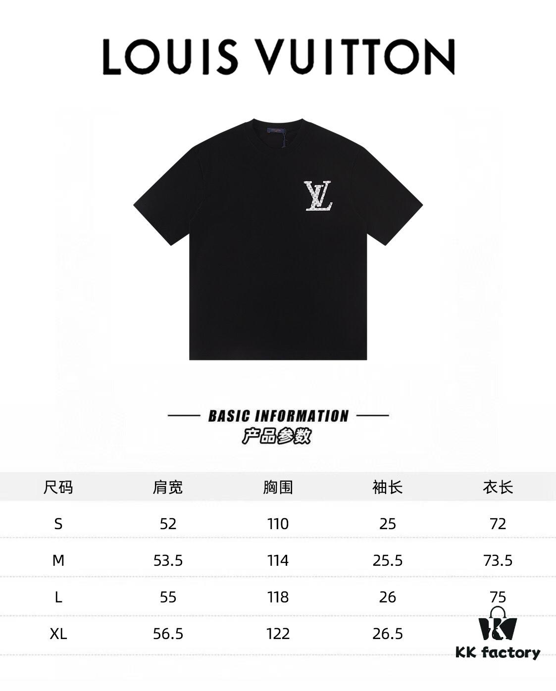 Louis Vuitton 2025 Latest Short Sleeve T-Shirt