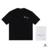 Louis Vuitton 2025 Latest Short Sleeve T-Shirt with Applique Embroidery