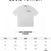 Louis Vuitton 2025 Latest Short Sleeve T-Shirt with Applique Embroidery